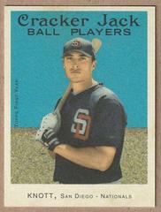 Jon Knott [Mini Blue] #200 Baseball Cards 2004 Topps Cracker Jack Prices