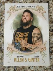 Kevin Owens Wrestling Cards 2021 Topps Heritage WWE Allen & Ginter Prices