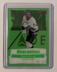 Quinton Byfield [Green] Hockey Cards 2022 Upper Deck Highlighters Prices