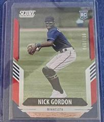 Nick Gordon [Red] #25 Baseball Cards 2021 Panini Chronicles Score Prices