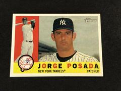 Jorge Posada #480 Baseball Cards 2009 Topps Heritage Prices