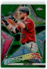 Seth Beer [Green] #FS-4 Baseball Cards 2022 Topps Chrome Logofractor Future Stars Prices