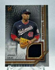 Josiah Gray [Copper] #MMR-JGR Baseball Cards 2023 Topps Museum Collection Meaningful Materials Relics Prices