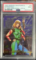 Serpentina #S5 Marvel 1993 Masterpieces X-Men 2099 Dyna-Etch Prices
