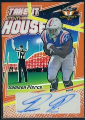 Dameon Pierce [Orange] Football Cards 2022 Leaf Valiant Autographs Take it to the House Prices