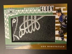 Luc Robitaille [Platinum] #BG-24 Hockey Cards 2021 Leaf Lumber Blades of Glory Prices