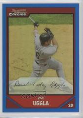 Dan Uggla [Orange Refractor] #10 Baseball Cards 2007 Bowman Chrome Prices