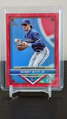 Bobby Witt Jr. [Red] #94 Baseball Cards 2023 Topps Flagship Collection Prices
