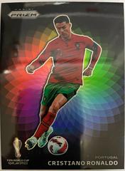Cristiano Ronaldo #9 Soccer Cards 2022 Panini Prizm World Cup Color Wheel Prices