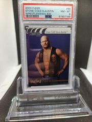 Stone Cold Steve Austin #90 Wrestling Cards 2003 Fleer WWE WrestleMania XIX Prices