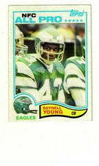 Roynell Young [All Pro] Football Cards 1982 Topps Prices