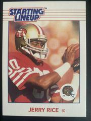 Jerry Rice Football Cards 1988 Kenner Starting Lineup Prices