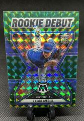 Tylor Megill [Green] #RD-12 Baseball Cards 2022 Panini Mosaic Rookie Debut Prices