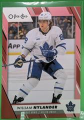 William Nylander [Red Border Blank Back] #144 Hockey Cards 2023 O-Pee-Chee Prices