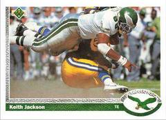 Keith Jackson Football Cards 1991 Upper Deck Prices