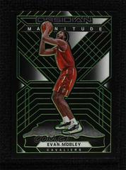 Evan Mobley [Green] Basketball Cards 2021 Panini Obsidian Magnitude Prices