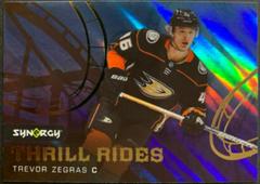 Trevor Zegras #TR-1 Hockey Cards 2022 Upper Deck Synergy Thrill Rides Prices