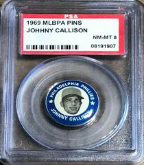 Johnny Callison Baseball Cards 1969 MLBPA Pins Prices