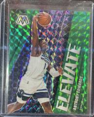 Anthony Edwards [Green Mosaic] #12 Basketball Cards 2020 Panini Mosaic Elevate Prices