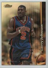 Larry Johnson [Refractor] #9 Basketball Cards 1998 Finest Prices