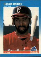 Harold Baines Baseball Cards 1987 Fleer Mini Prices