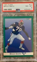 Bruce Smith #11 Football Cards 1991 Fleer Prices