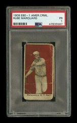 Rube Marquard Baseball Cards 1909 E90-1 American Caramel Prices