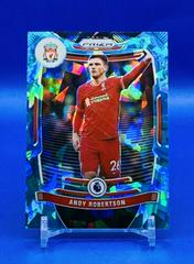 Andy Robertson [Blue Ice Prizm] #78 Soccer Cards 2021 Panini Prizm Premier League Prices