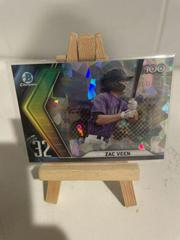 Zac Veen [Atomic] #BTP-32 Baseball Cards 2022 Bowman Scouts' Top 100 Prices
