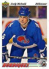 Craig Wolanin #486 Hockey Cards 1991 Upper Deck French Prices