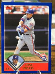 Jose Vidro #8 Baseball Cards 2003 Topps Prices