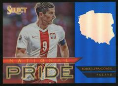 Robert Lewandowski [Blue Prizm ] Soccer Cards 2015 Panini Select National Pride Prices