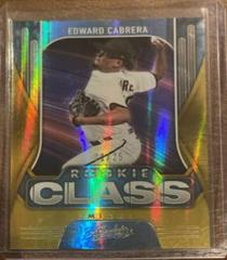 Edward Cabrera [Spectrum Gold] #RC-11 Baseball Cards 2022 Panini Absolute Rookie Class Prices