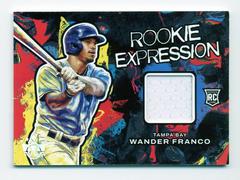 Wander Franco [Silver] #RE-WF Baseball Cards 2022 Panini Diamond Kings Rookie Expression Prices