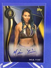 Mia Yim [Blue] Wrestling Cards 2019 Topps WWE NXT Autographs Prices