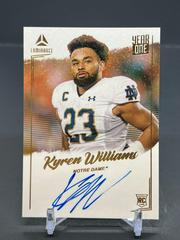Kyren Williams Football Cards 2022 Panini Luminance Year One Signatures Variations Prices