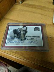 Chuck Bednarik [Autograph] Football Cards 2000 Fleer Greats of the Game Autographs Prices