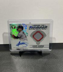 Andres Gimenez [Refractor] #ADR-AG Baseball Cards 2023 Topps Pristine Around the Diamond Autograph Relic Prices