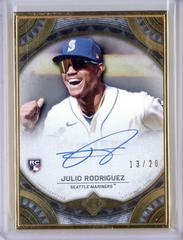 Julio Rodriguez #TCA-JR Baseball Cards 2022 Topps Transcendent Collection Autographs Prices