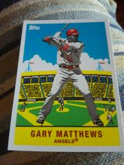 Gary Matthews #FF22 Baseball Cards 2007 Topps Flashback Fridays Prices