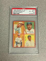 Bishop, Cissell, Cronin, Reynolds Baseball Cards 1935 Goudey 4 in 1 Prices