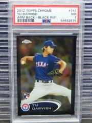 YU Darvish [Arm Back Black Refractor] Baseball Cards 2012 Topps Chrome Prices
