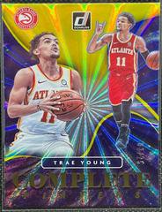Trae Young [Yellow Laser] Basketball Cards 2021 Panini Donruss Complete Players Prices