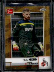 Timo Horn [Gold Wave Refractor] Soccer Cards 2020 Topps Chrome Bundesliga Prices