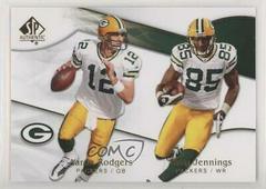 Aaron Rodgers, Greg Jennings #152 Football Cards 2009 SP Authentic Prices