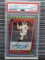 Kyle Trask [Autograph Holo Silver] #56 Football Cards 2021 Panini Clearly Donruss Prices