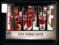 Steve Yzerman [Gold] Hockey Cards 2020 SP Signature Edition Legends Evolve Prices