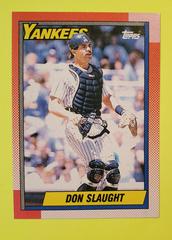Don Slaught #26 Tiffany Baseball Cards 1990 Topps Tiffany Prices