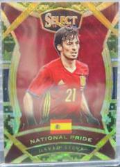 David Silva [Camo] Soccer Cards 2016 Panini Select National Pride Prices