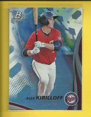 Alex Kirilloff #TP-AK Baseball Cards 2017 Bowman Platinum Top Prospects Prices